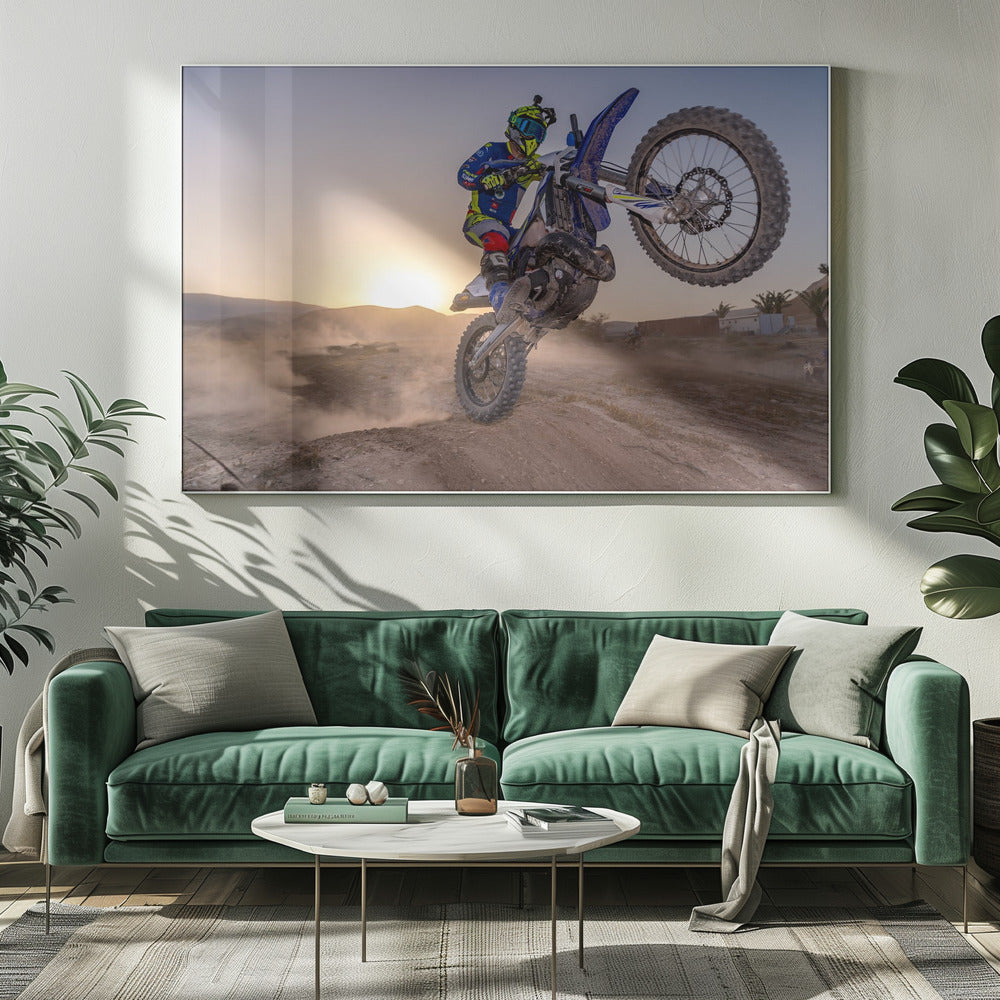 They Say Jump, I say I'm Mario - Poster / Art Print