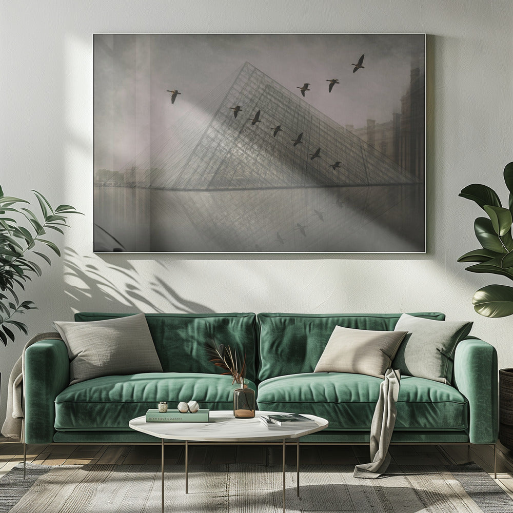 Pyramid shaped - Poster / Art Print