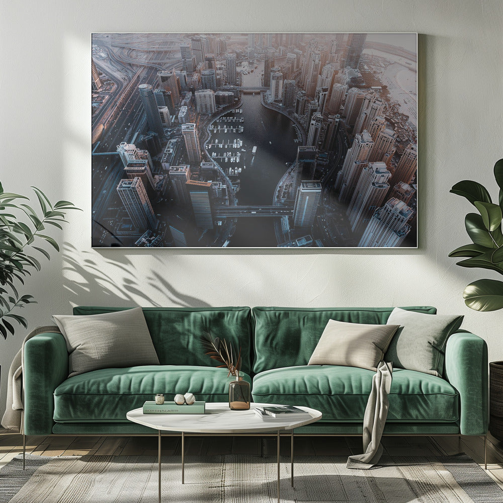 Dubai Marina - Poster / Art Print