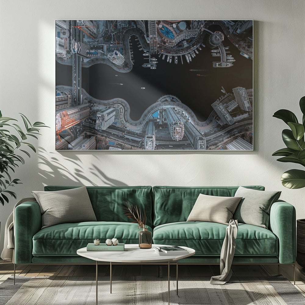 Dubai Marina 2 - Poster / Art Print
