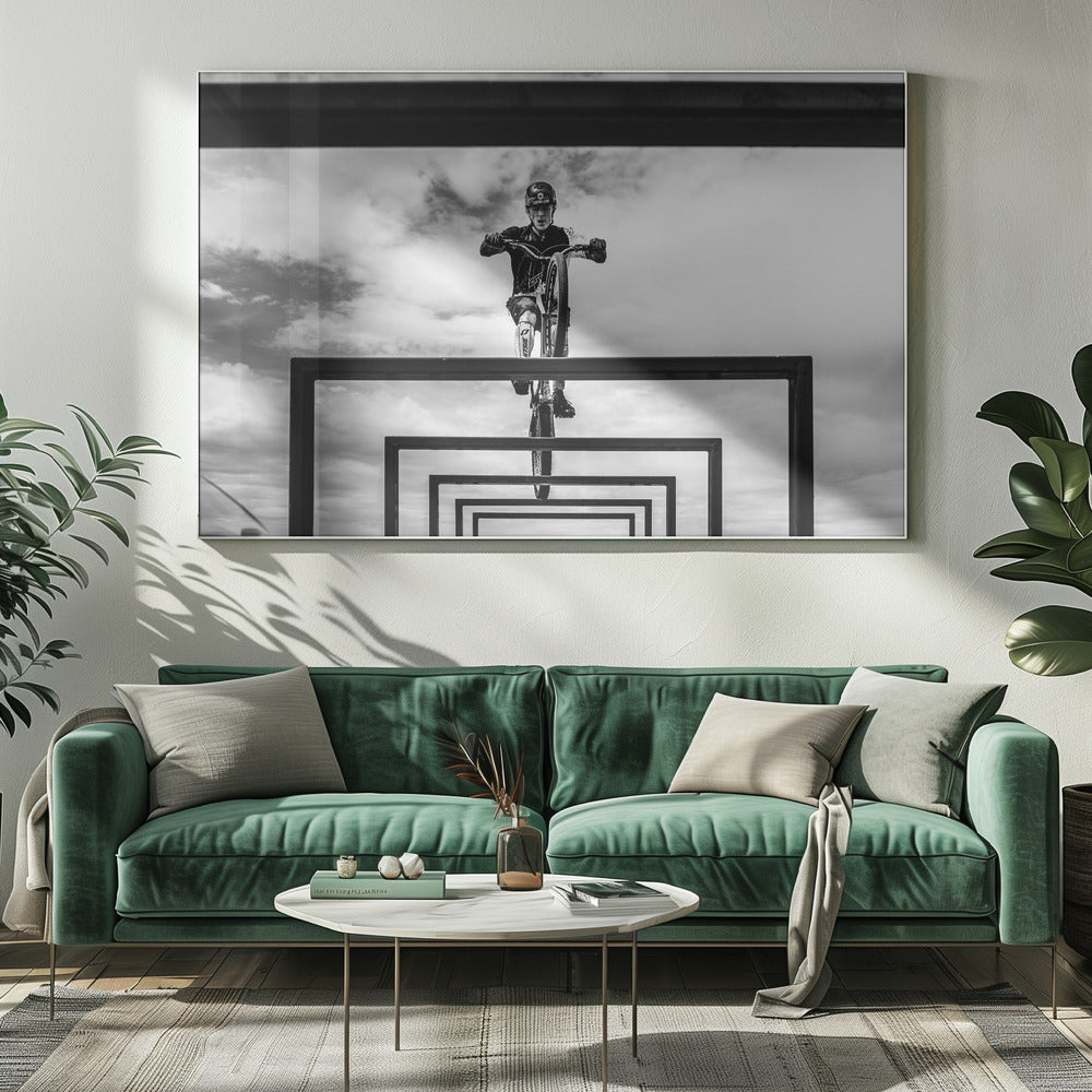 Trial Biker - Poster / Art Print