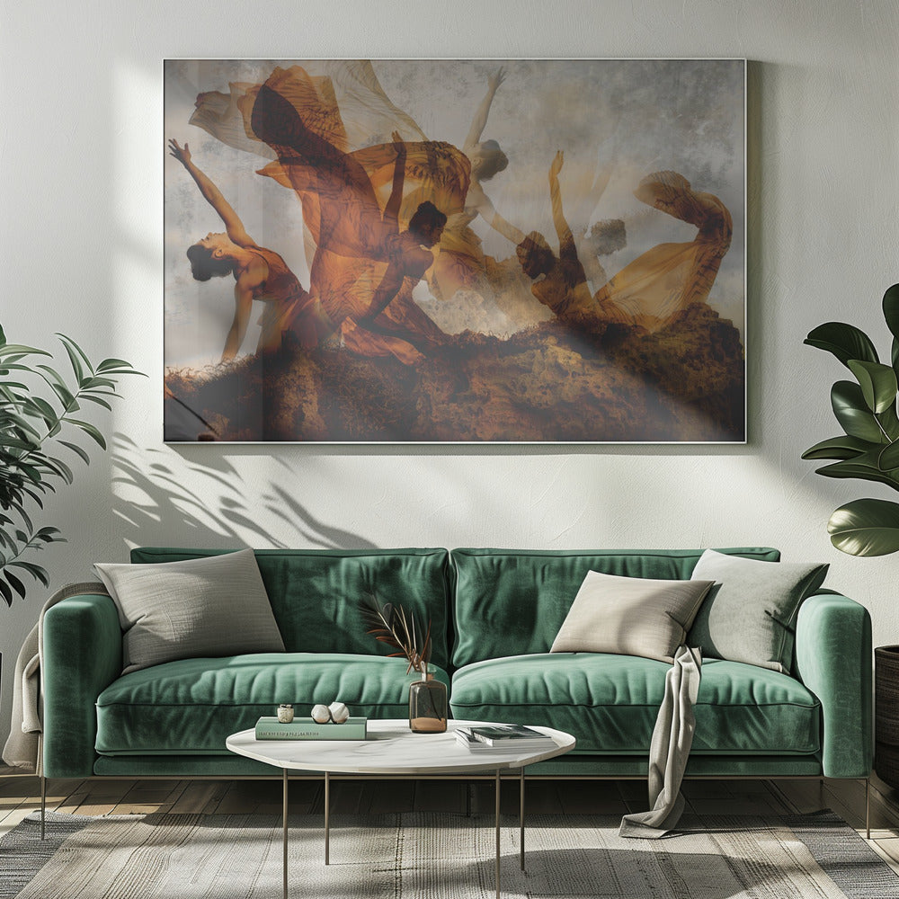 The nymph dance - Poster / Art Print