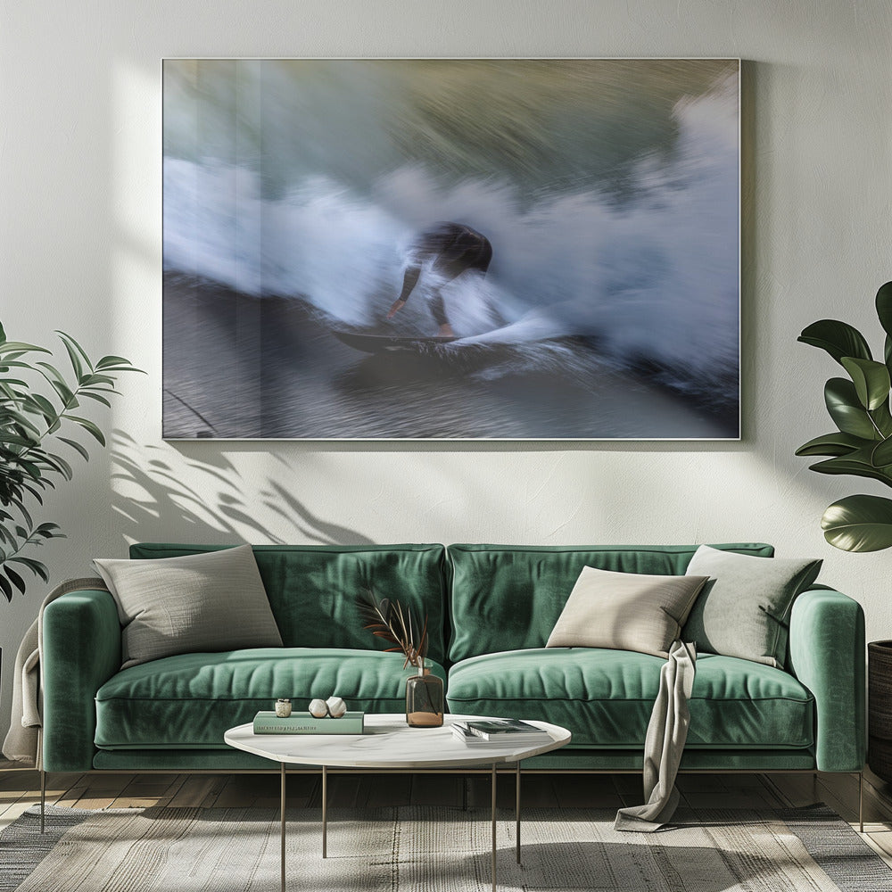 In the wave - Poster / Art Print