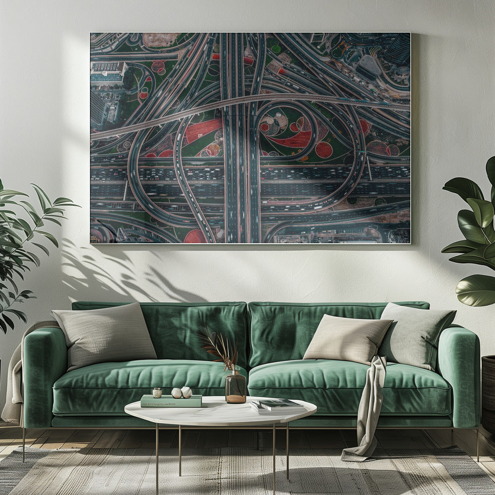 urban labyrinth - Poster / Art Print