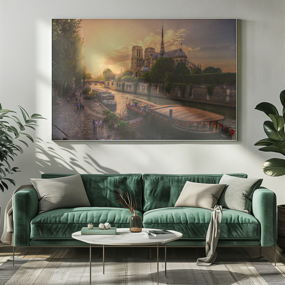 Cathédrale Notre-Dame de Paris - Poster / Art Print