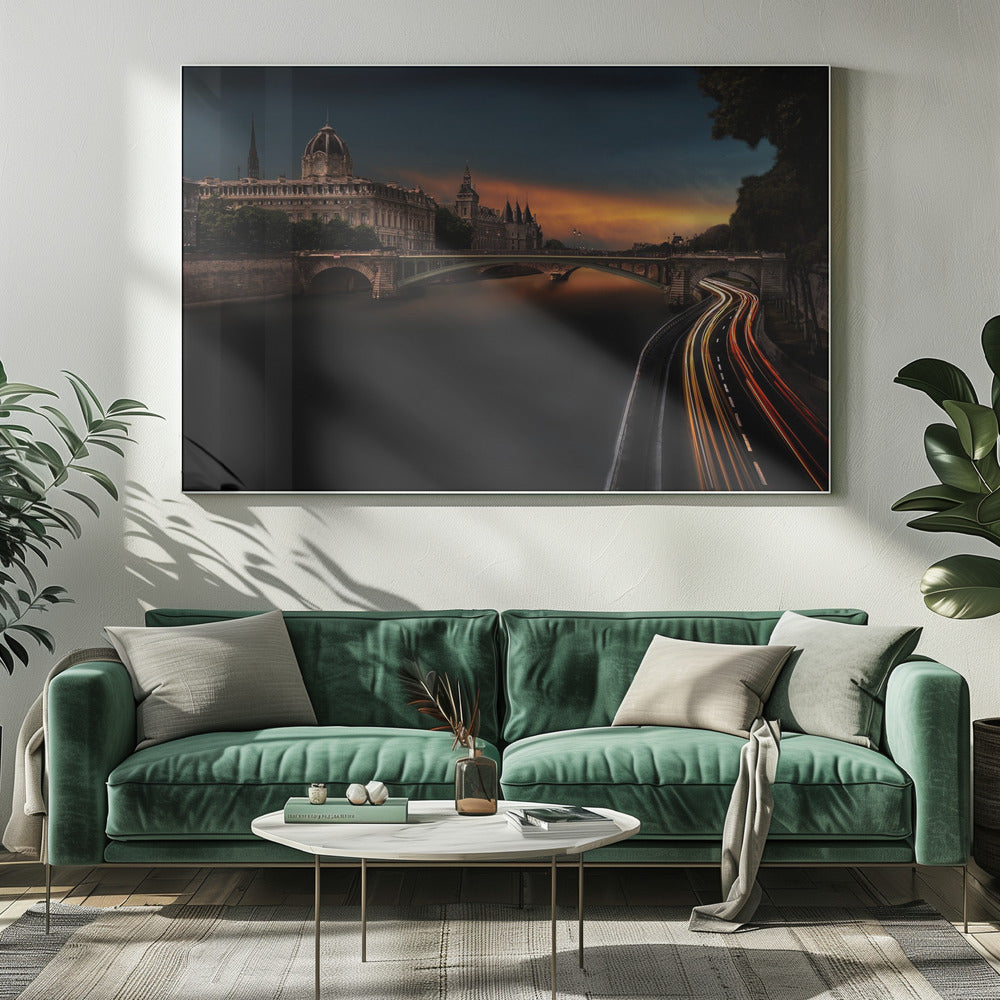 evening at La Concergierie - Poster / Art Print