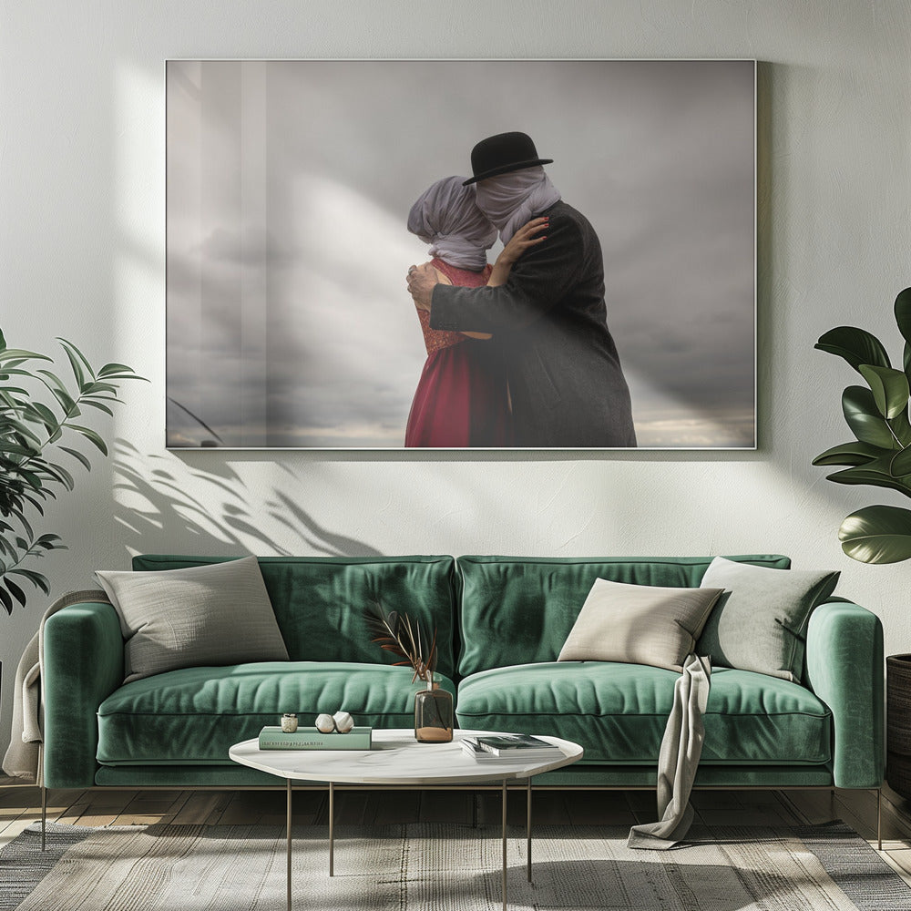 The Lovers then and Now - Poster / Art Print