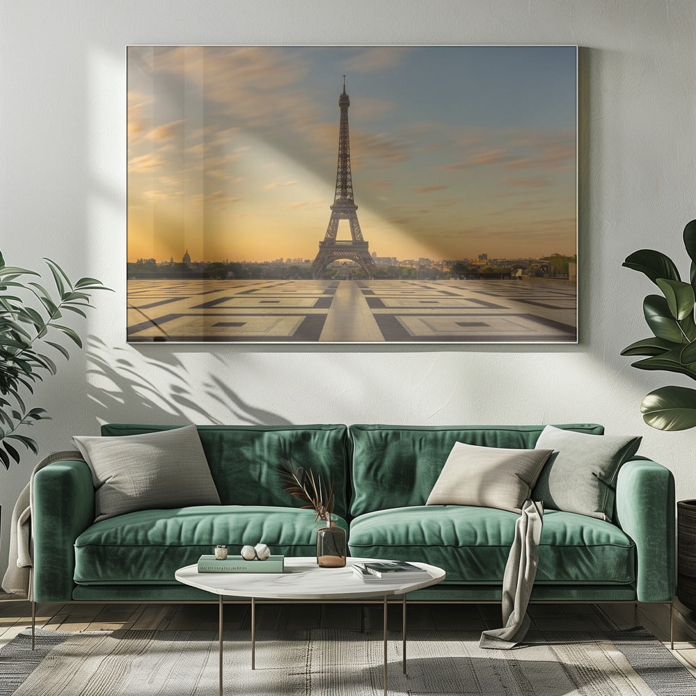 AMANECER EN TROCADERO - Poster / Art Print