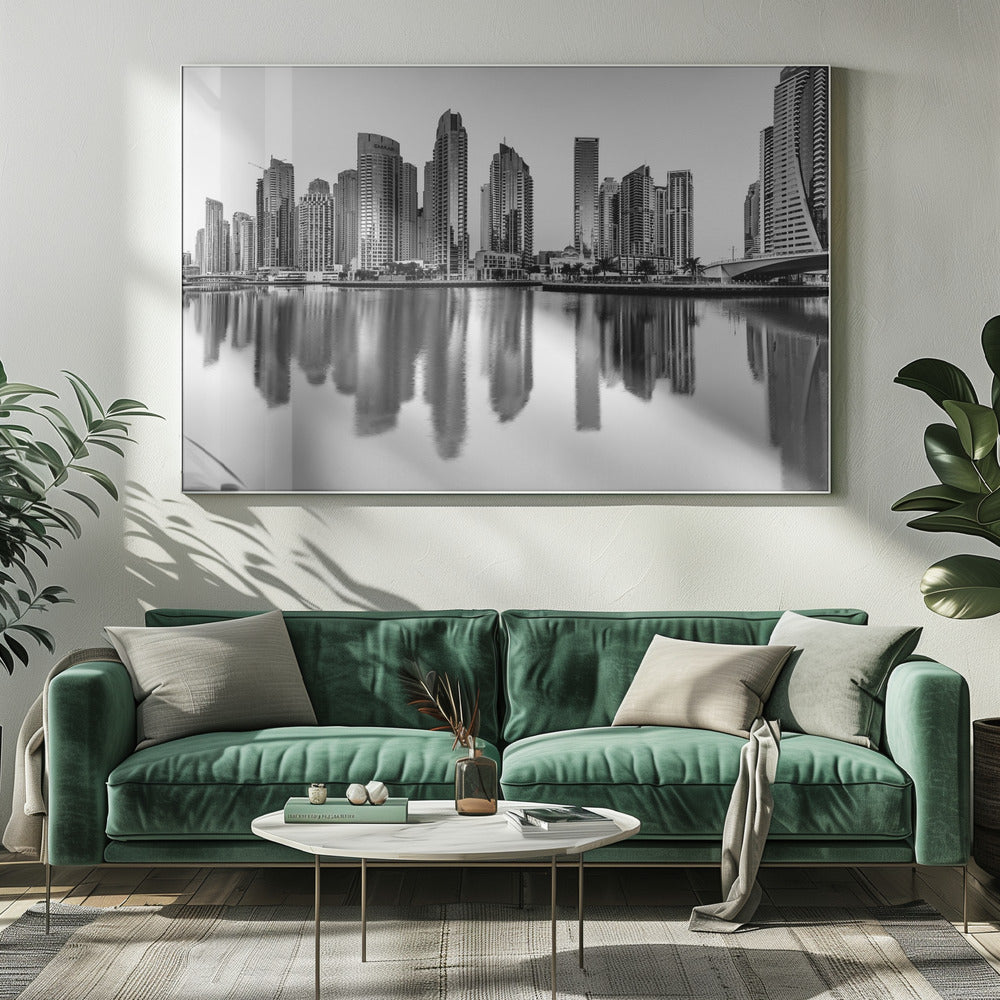 Dubai marina - Poster / Art Print