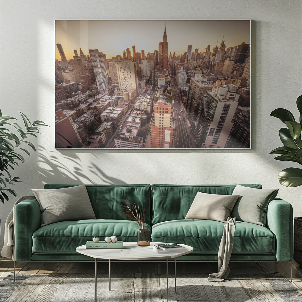 Midtown East Wide Angle - Poster / Art Print