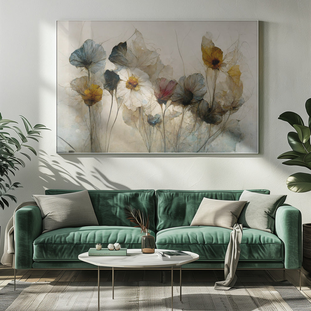 Dry Flower Bouquet - Poster / Art Print