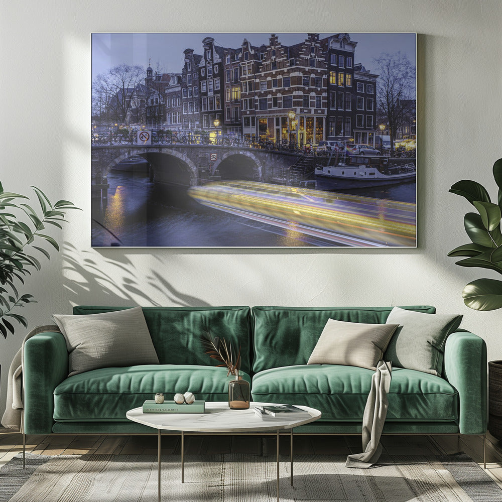 Canals of Amsterdam - Poster / Art Print
