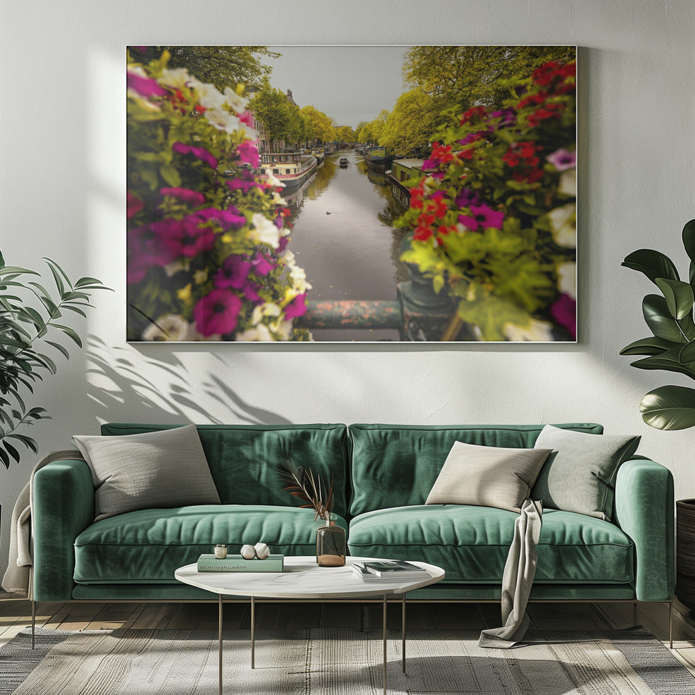Floral in Amsterdam - Poster / Art Print