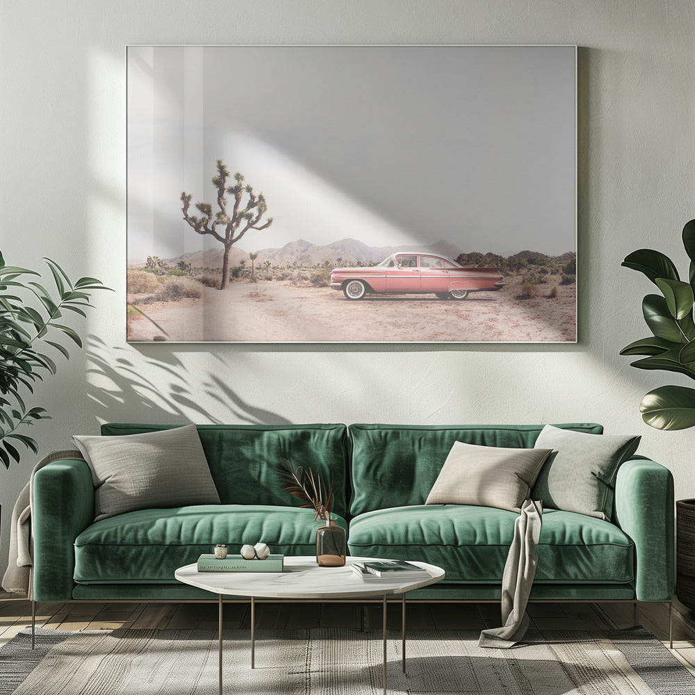 In the desert - Poster / Art Print