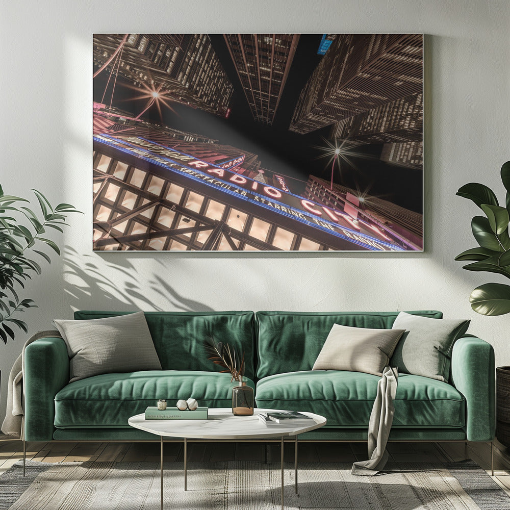 New York Radio City Music Hall - Poster / Art Print