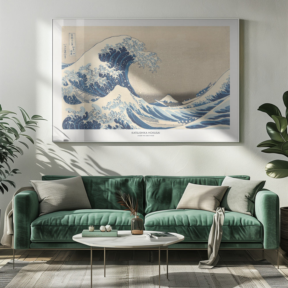 Under The Great Wave - Poster / Art Print