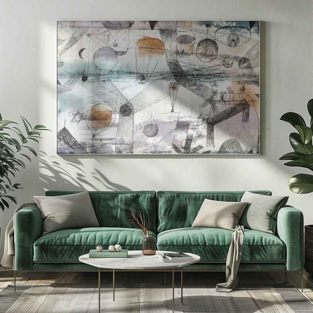 In the Realm of Air 1917 - Poster / Art Print