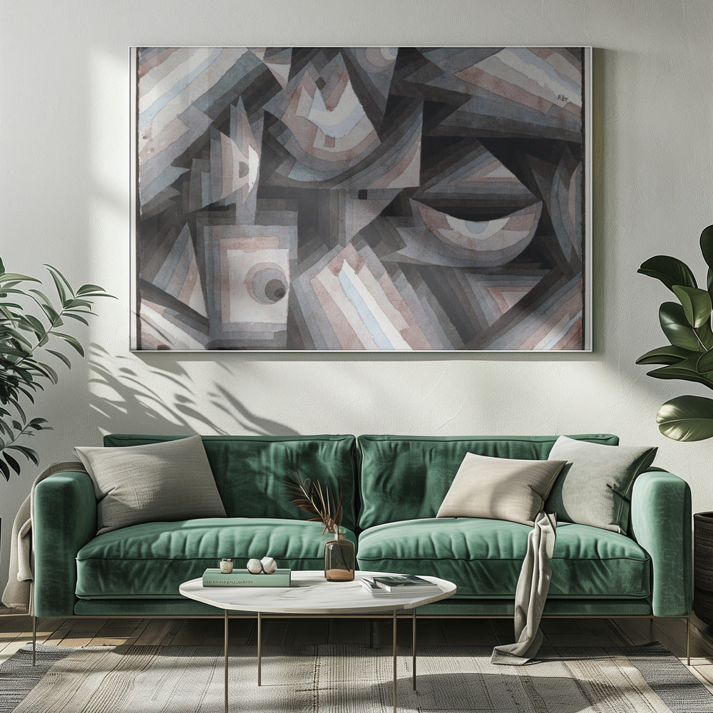 Crystal Gradation 1921 - Poster / Art Print