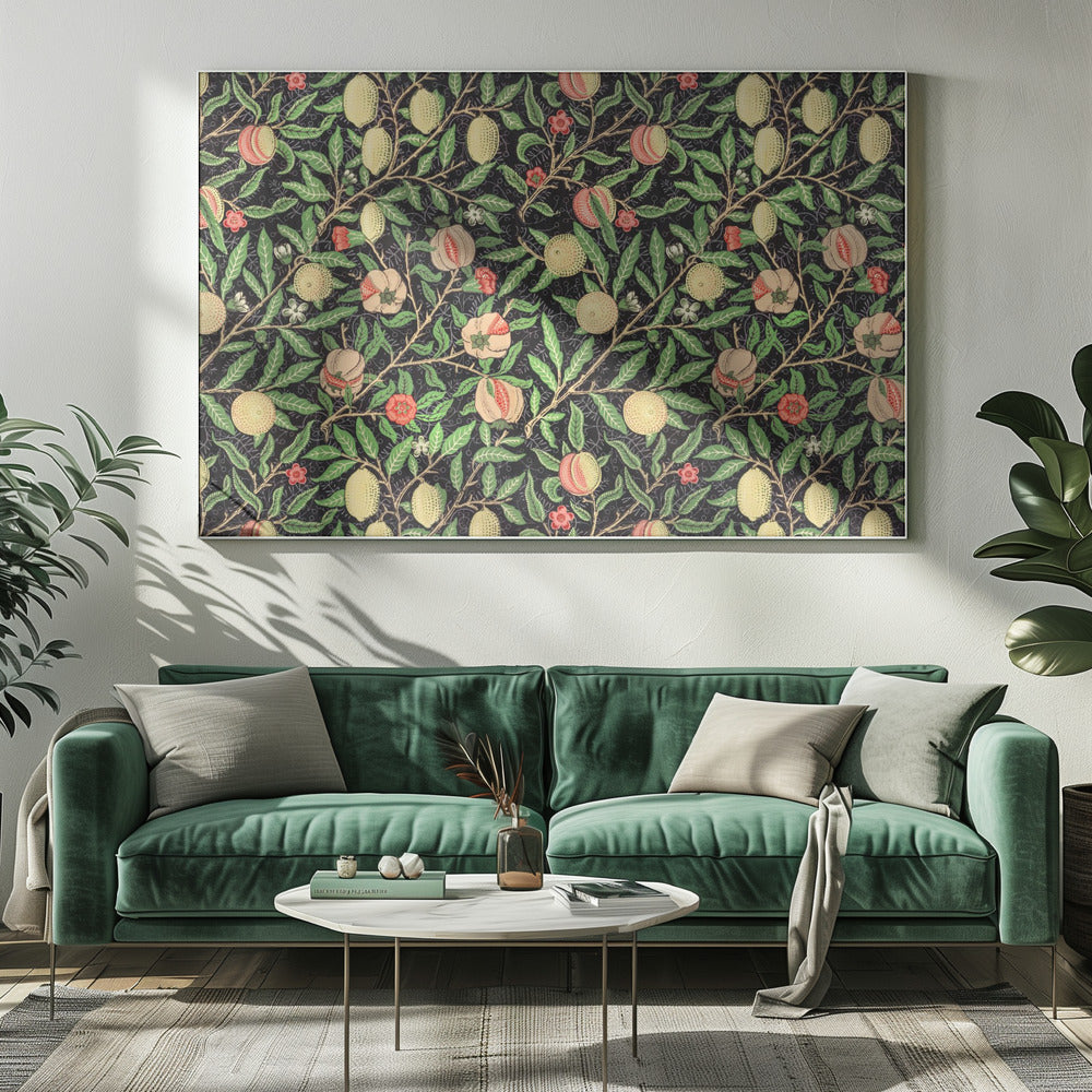 William Morris Wall Mural 03 - Poster / Art Print