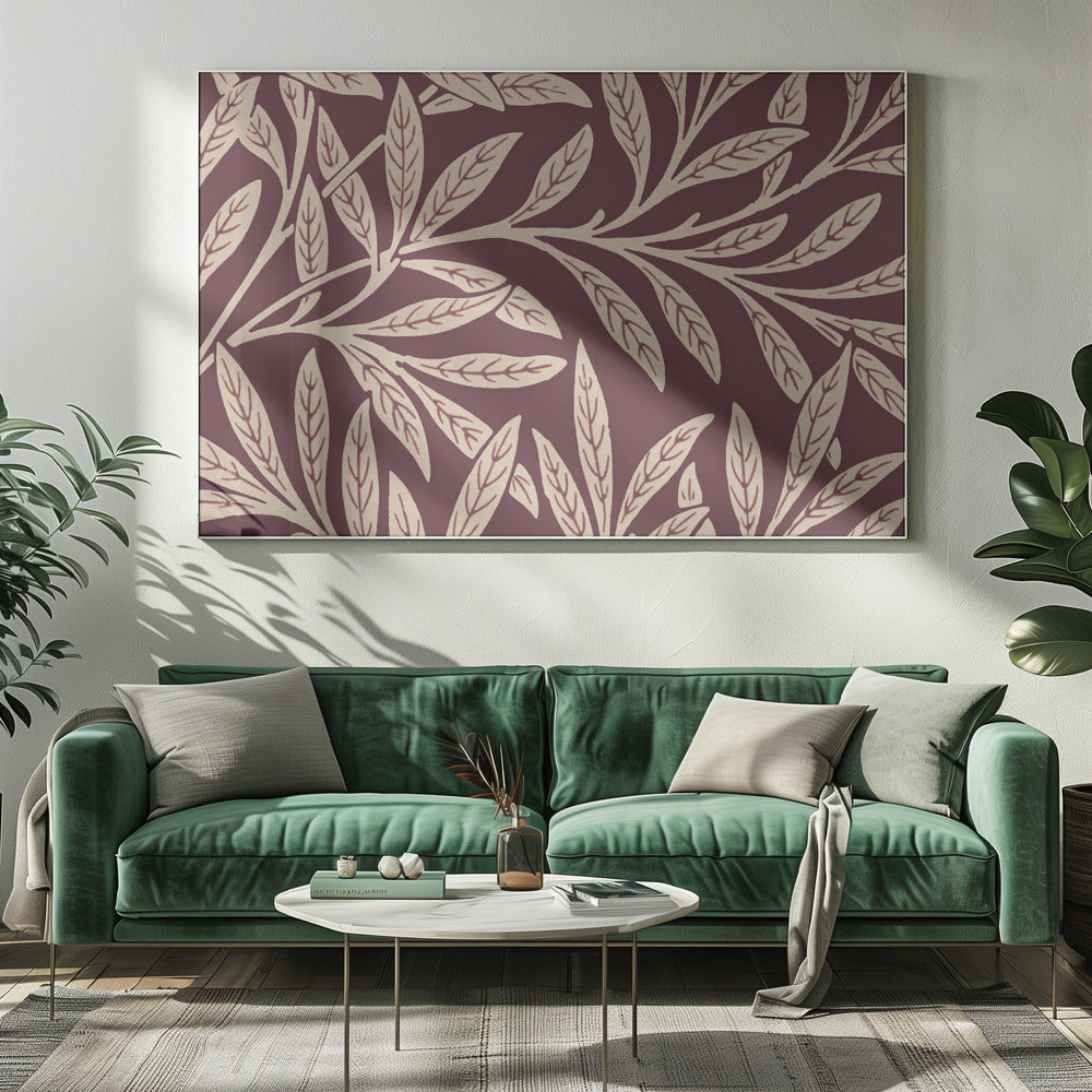 William Morris Wall Mural 07 - Poster / Art Print