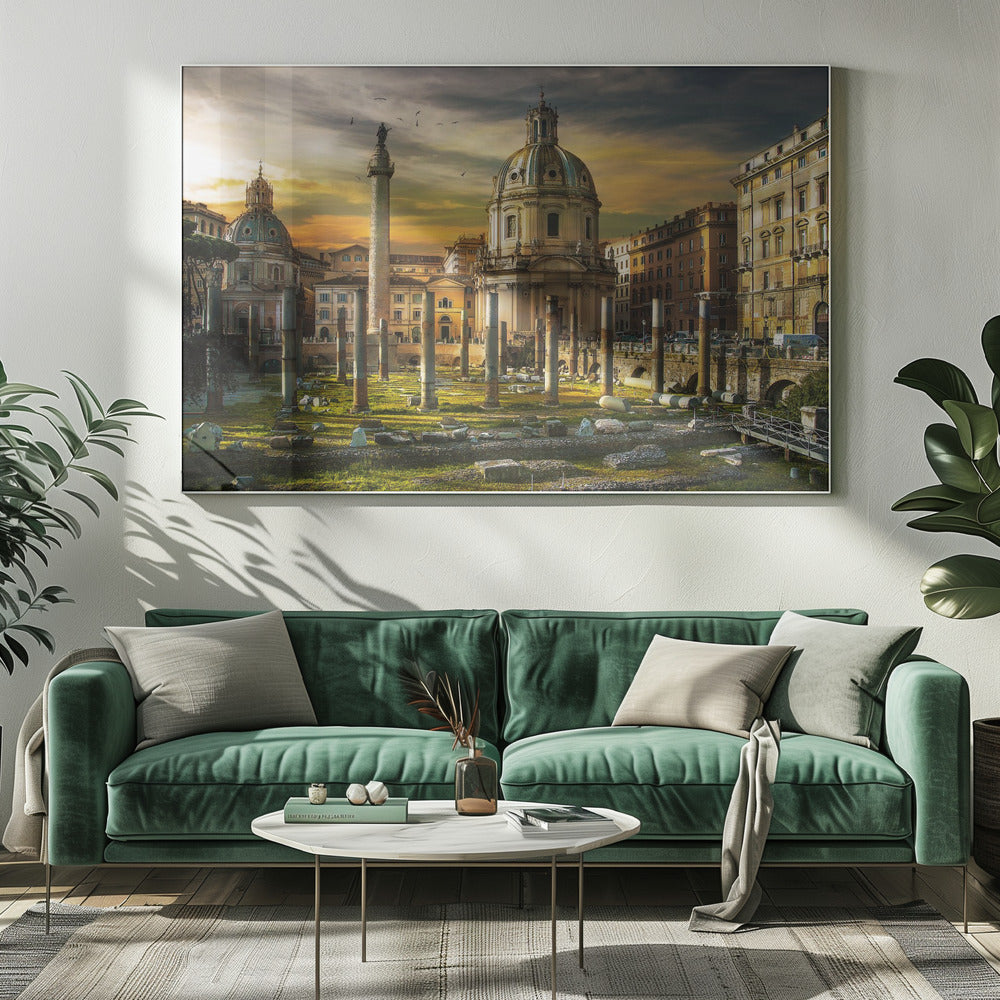 Trajan's Column - Poster / Art Print