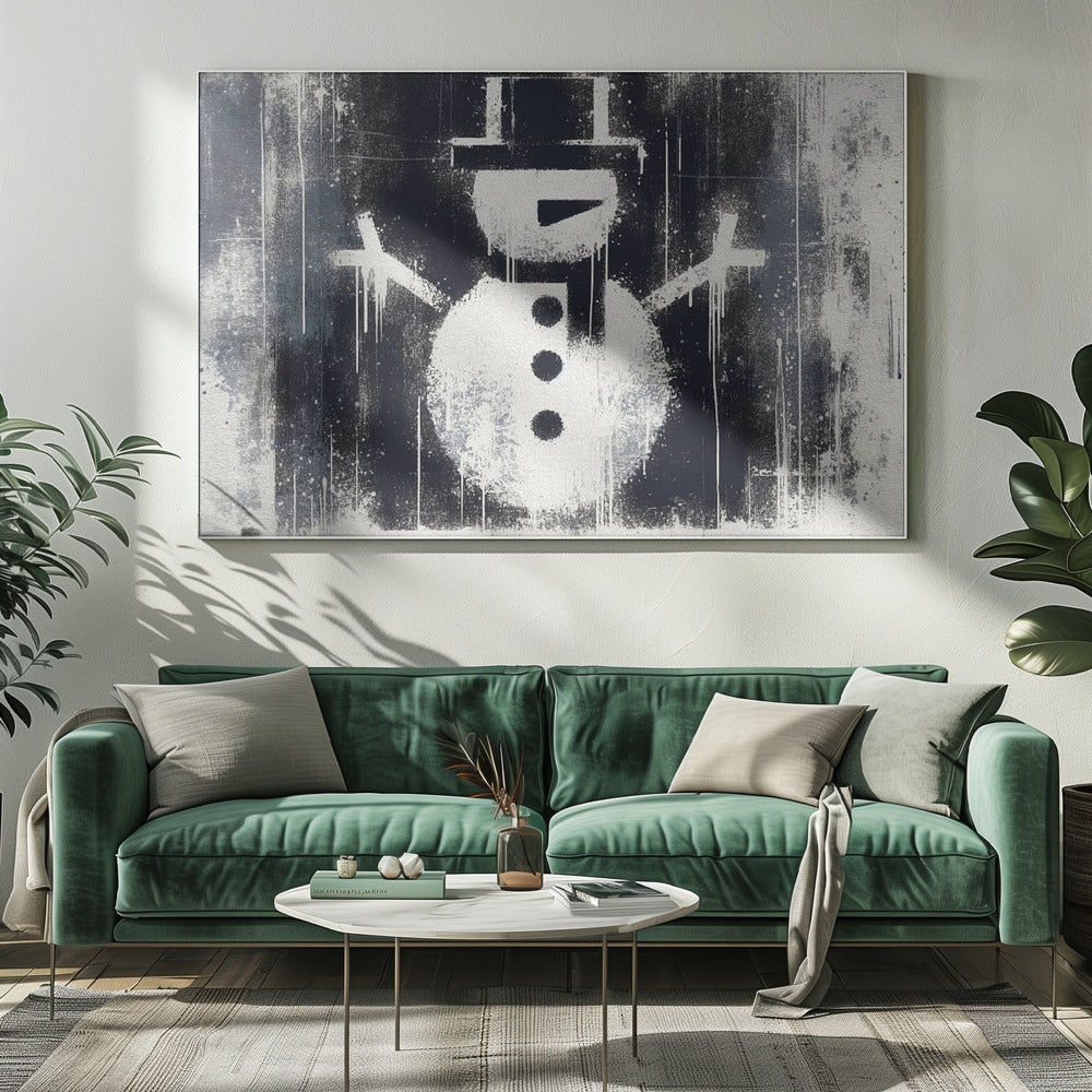 Snowman - Poster / Art Print
