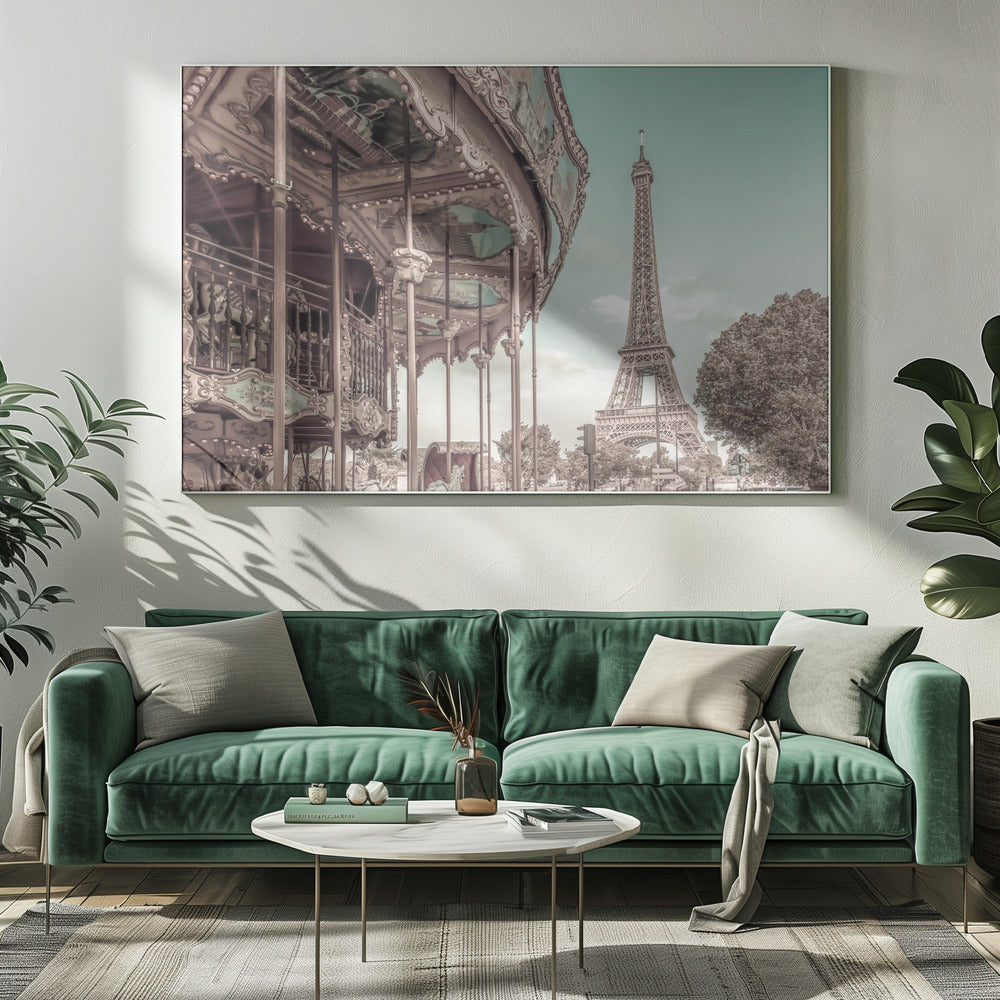 Typical Paris | urban vintage style - Poster / Art Print