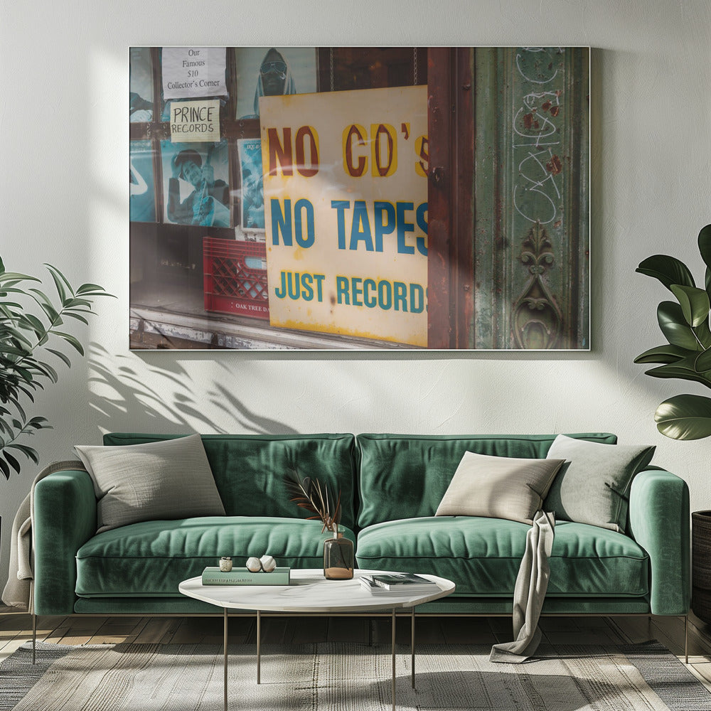 Just Records - Poster / Art Print