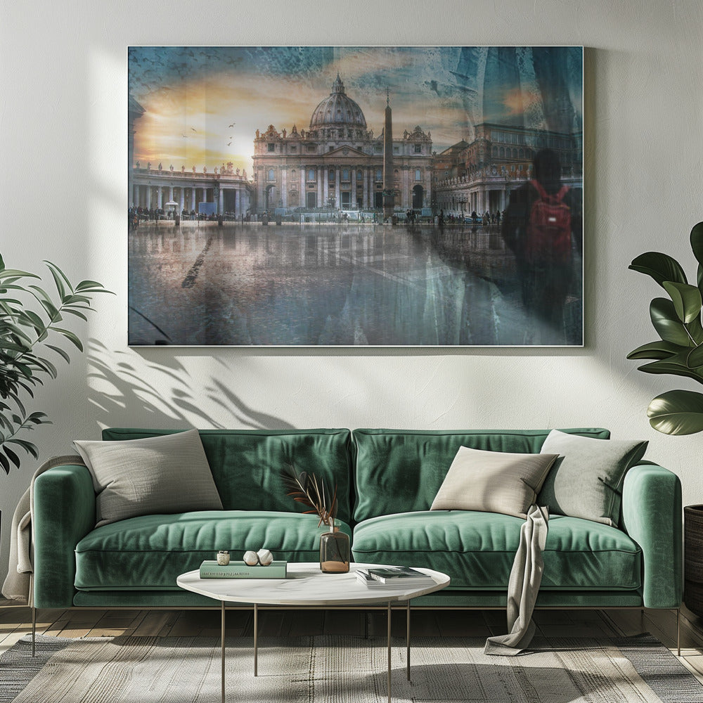 St. Peter's Square - Poster / Art Print