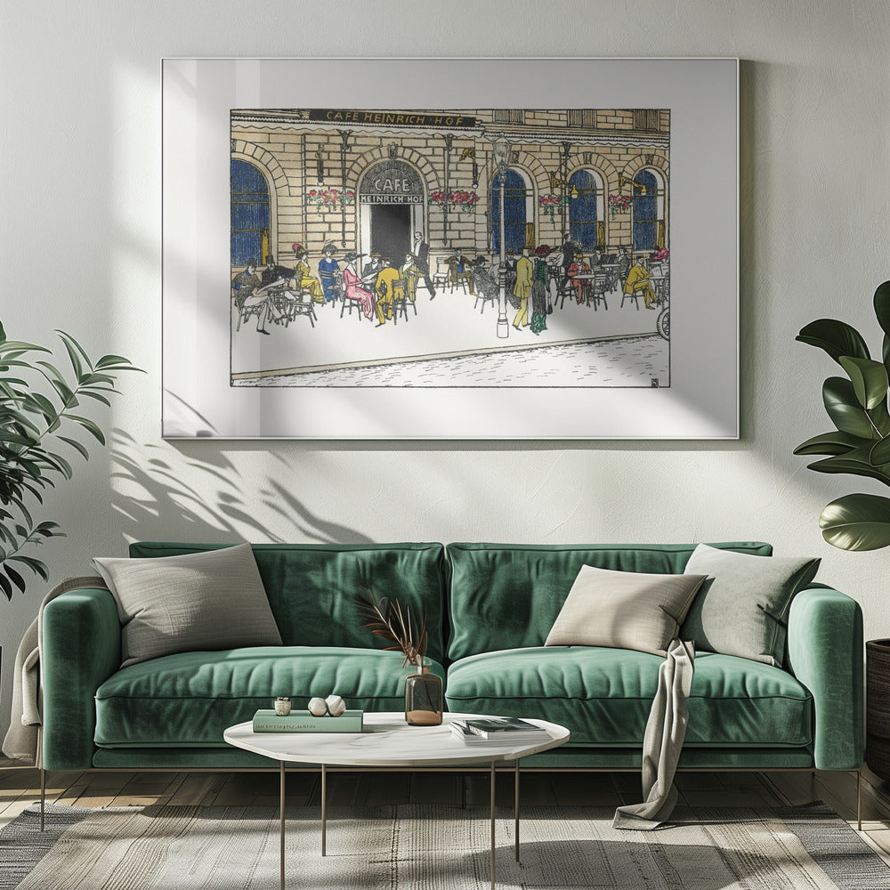 Café Heinrichhof - Poster / Art Print