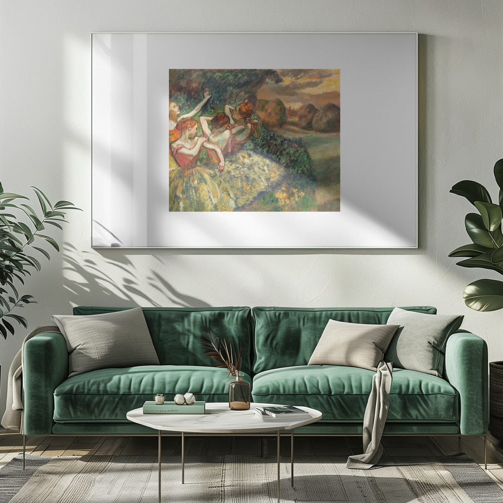 Four Dancers No.2 - Poster / Art Print