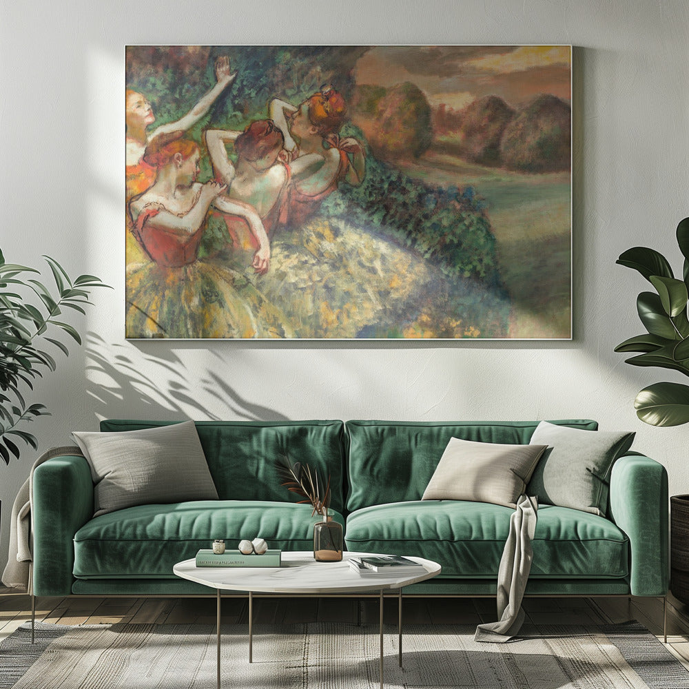 Four Dancers - Poster / Art Print