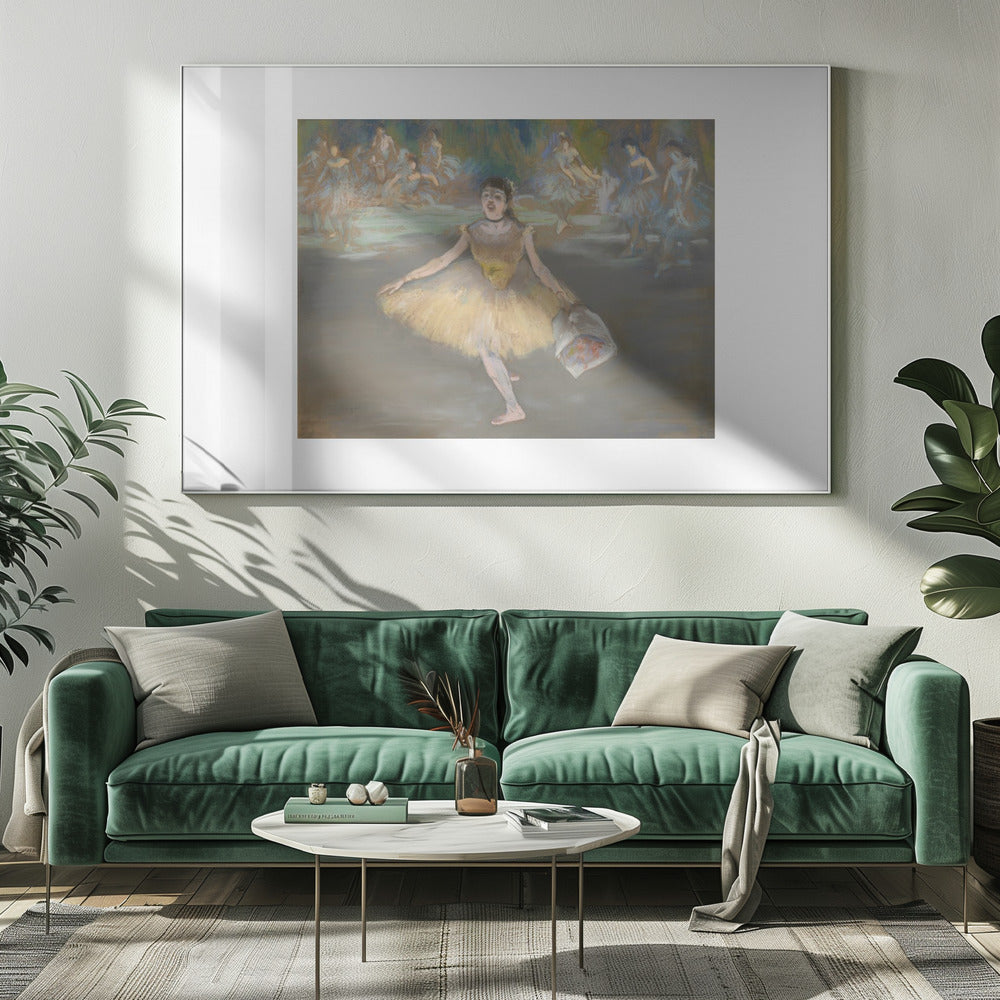 Dancer With a Bouquet - Poster / Art Print