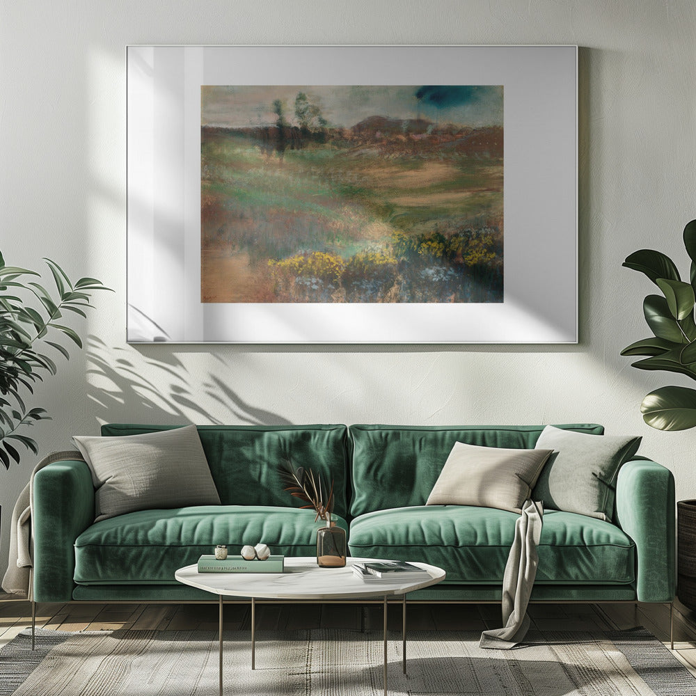 Landscape With Smokestacks No.2 - Poster / Art Print