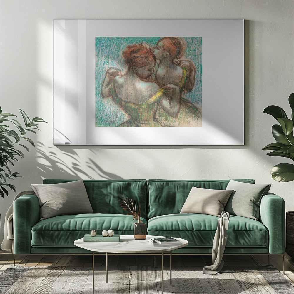 Two Dancers No.2 - Poster / Art Print