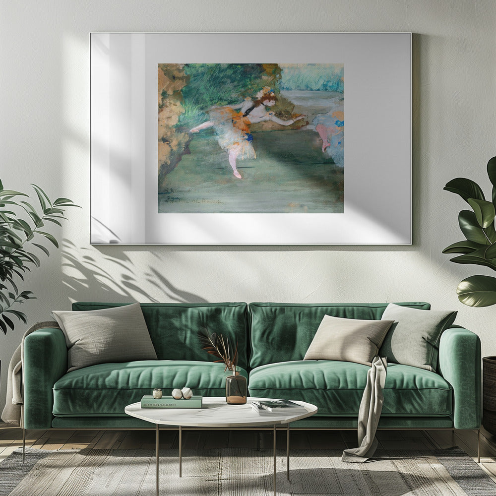 Dancer Onstage - Poster / Art Print