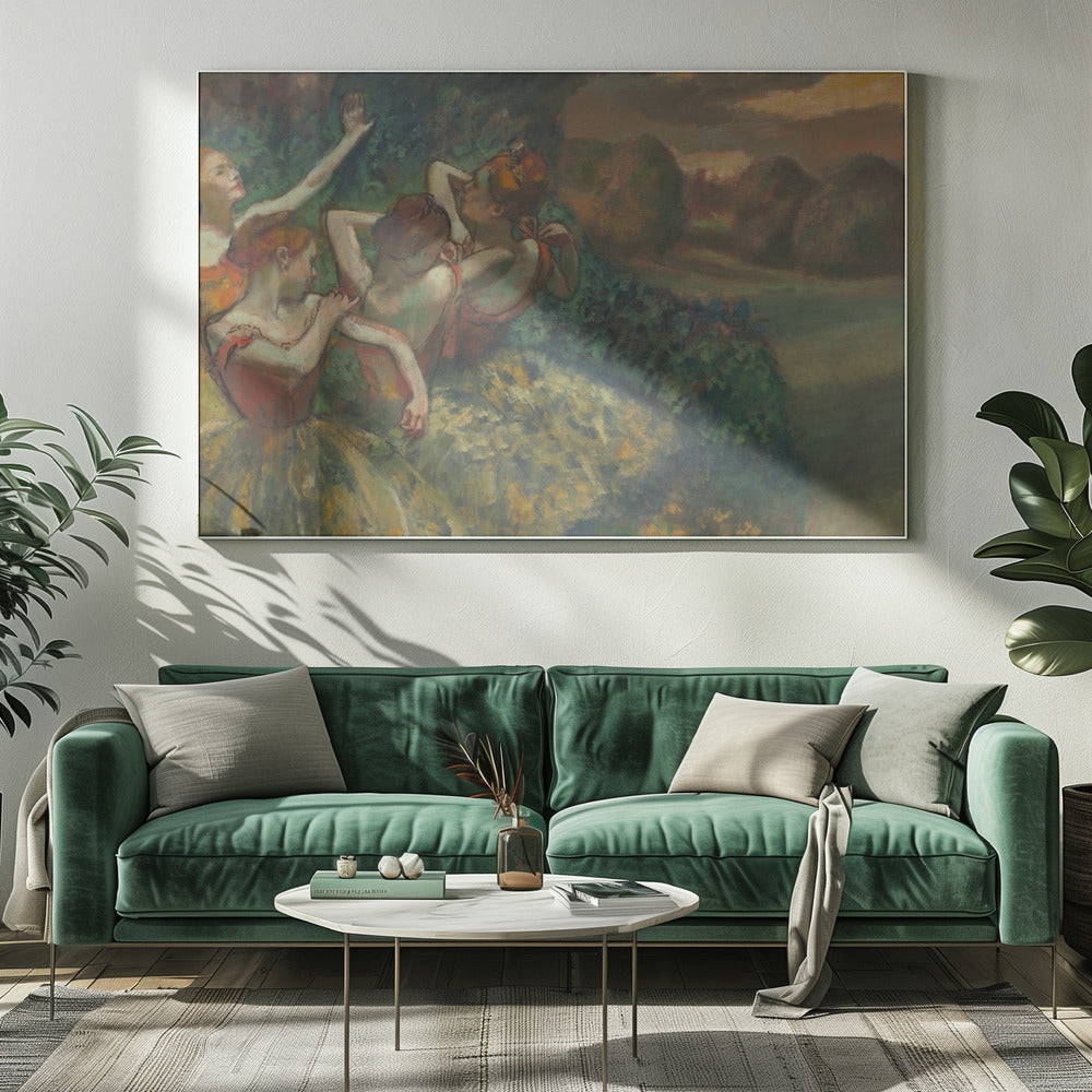 Four Dancers No.2 - Poster / Art Print