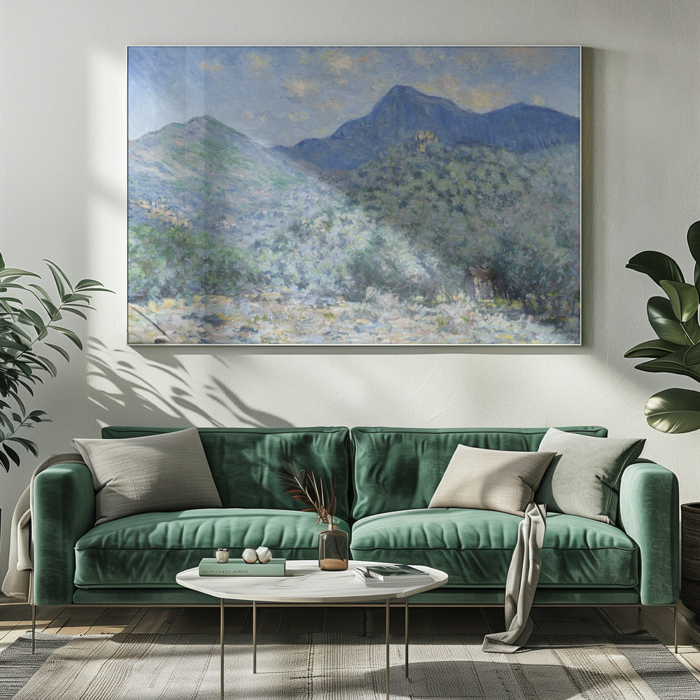 Claude Monet's Valle Buona, Near Bordighera (1884) - Poster / Art Print