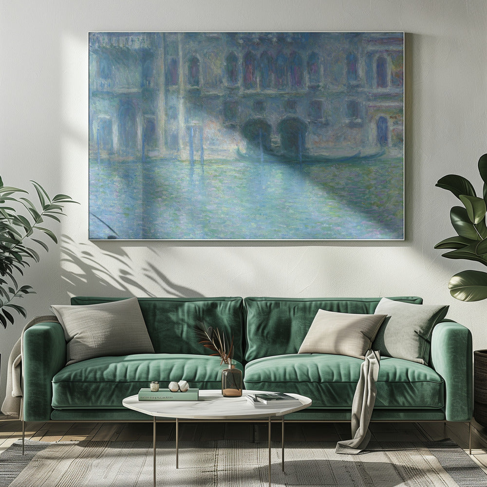 Palazzo Da Mula, Venice (1908) By Claude Monet - Poster / Art Print