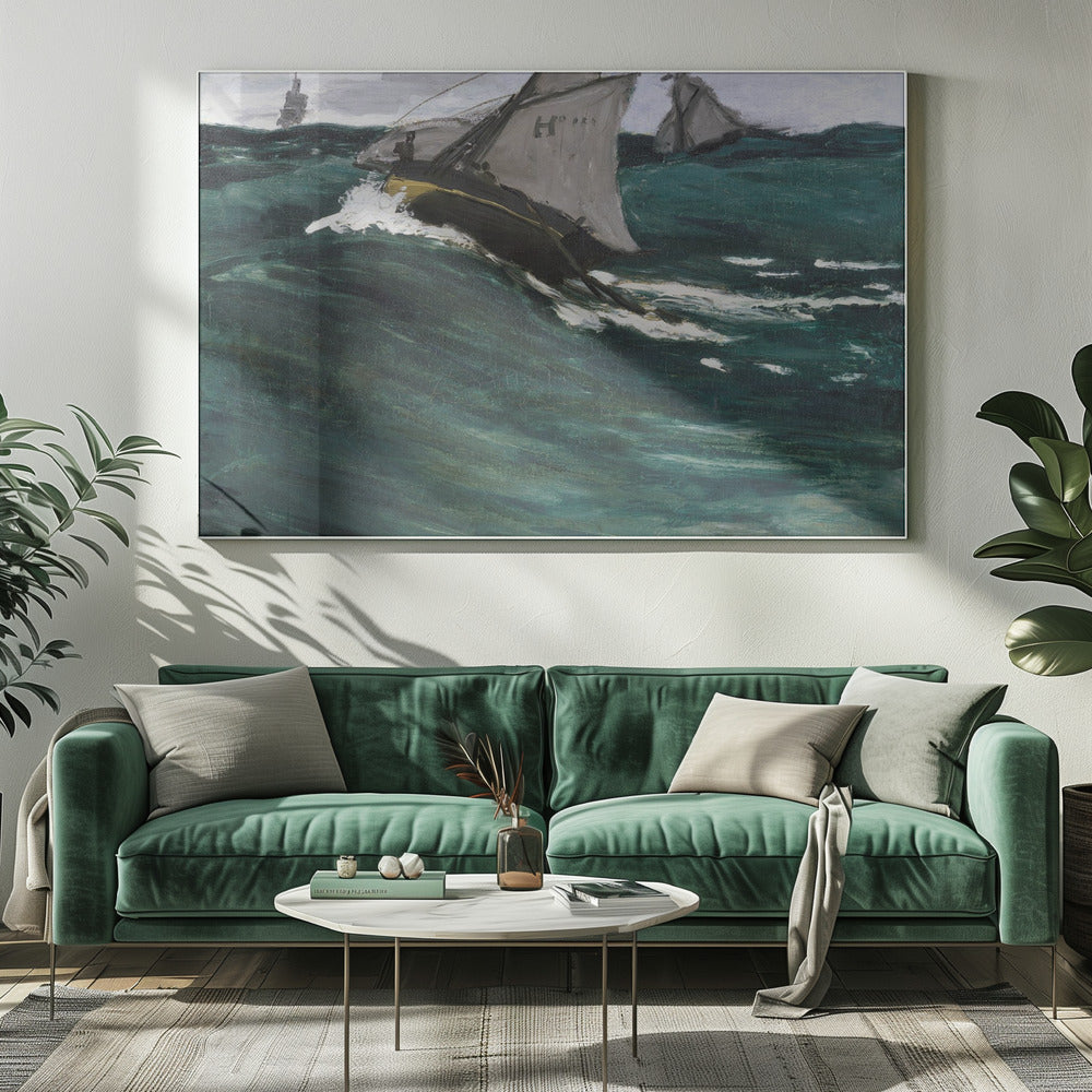 The Green Wave (1866–1867) - Poster / Art Print
