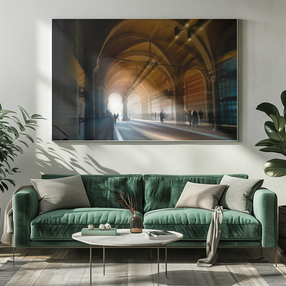 Passage through the rijksmuseum - Poster / Art Print