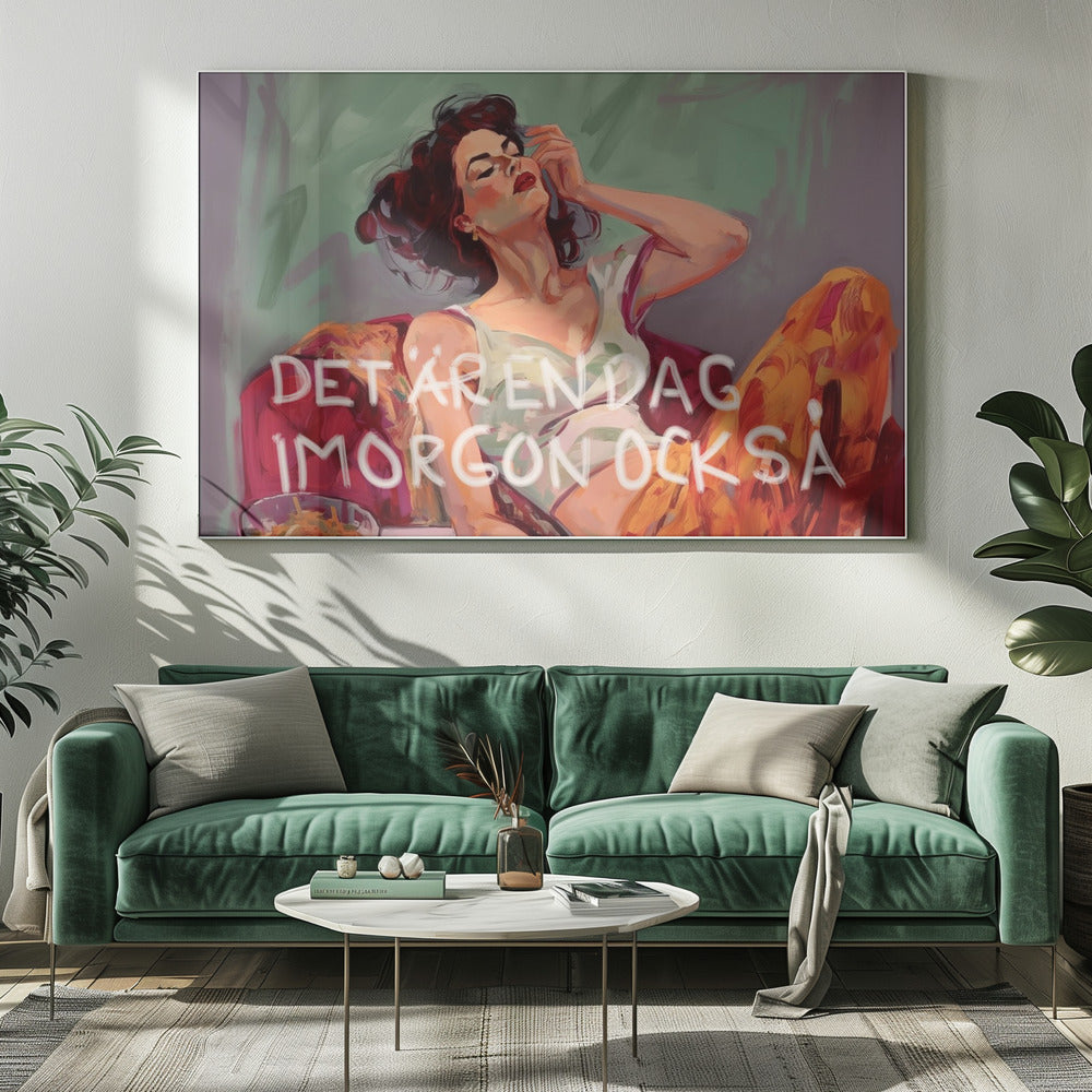 Tomorrow is a day too - Poster / Art Print