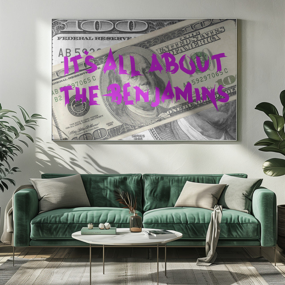 100 Dollars - Poster / Art Print