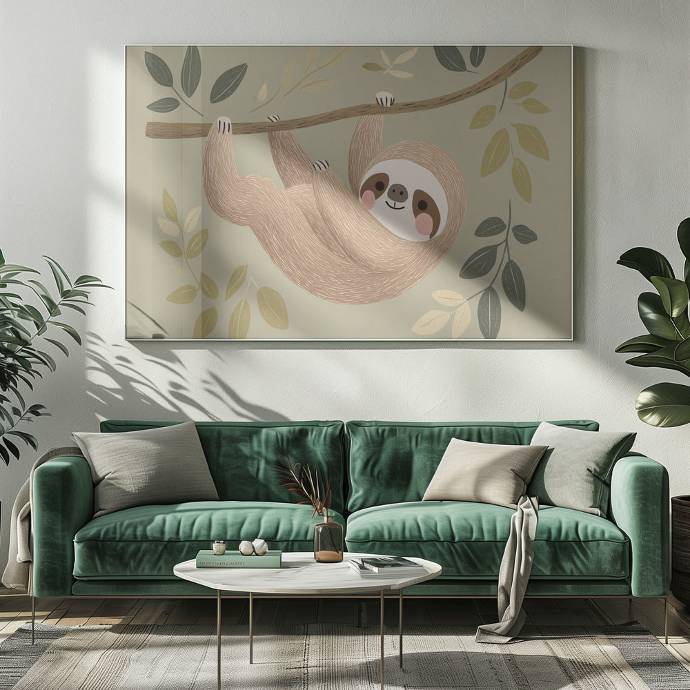Cuteslothjpg - Poster / Art Print