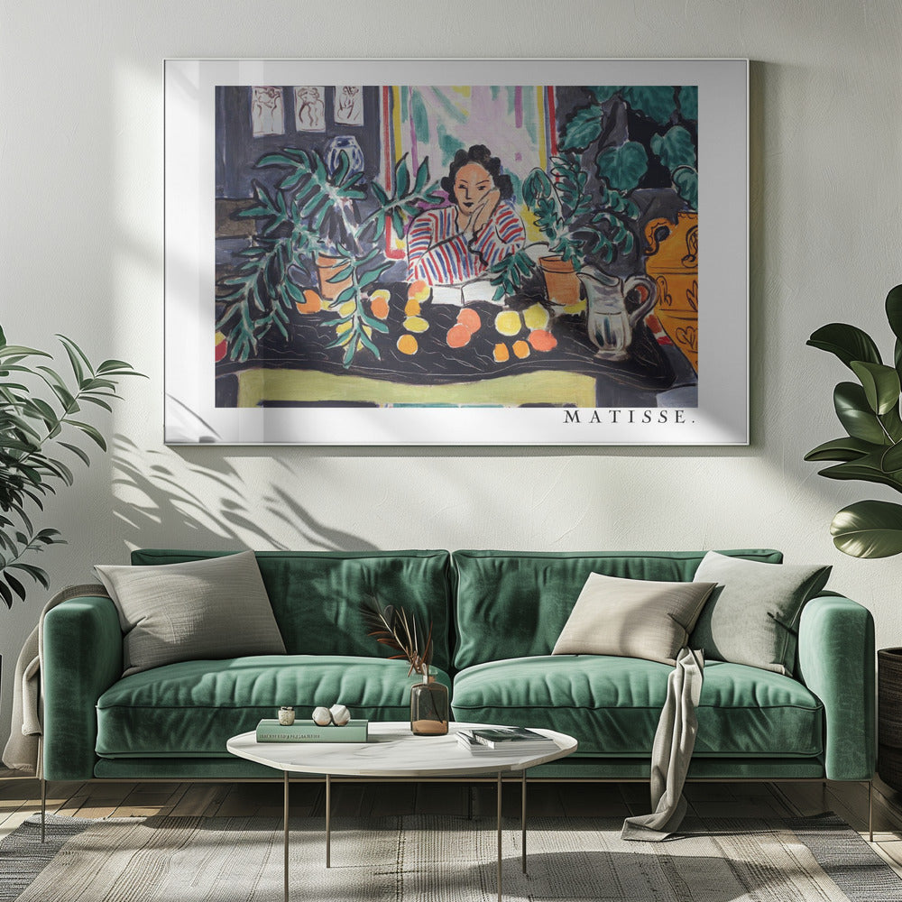 Interno Con Vaso Etrusco 1940 - Poster / Art Print