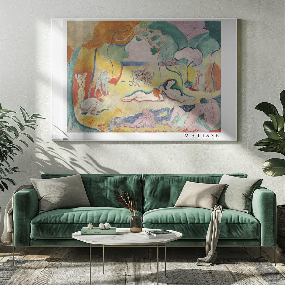 La Joie De Vivre, With Boarder - Poster / Art Print