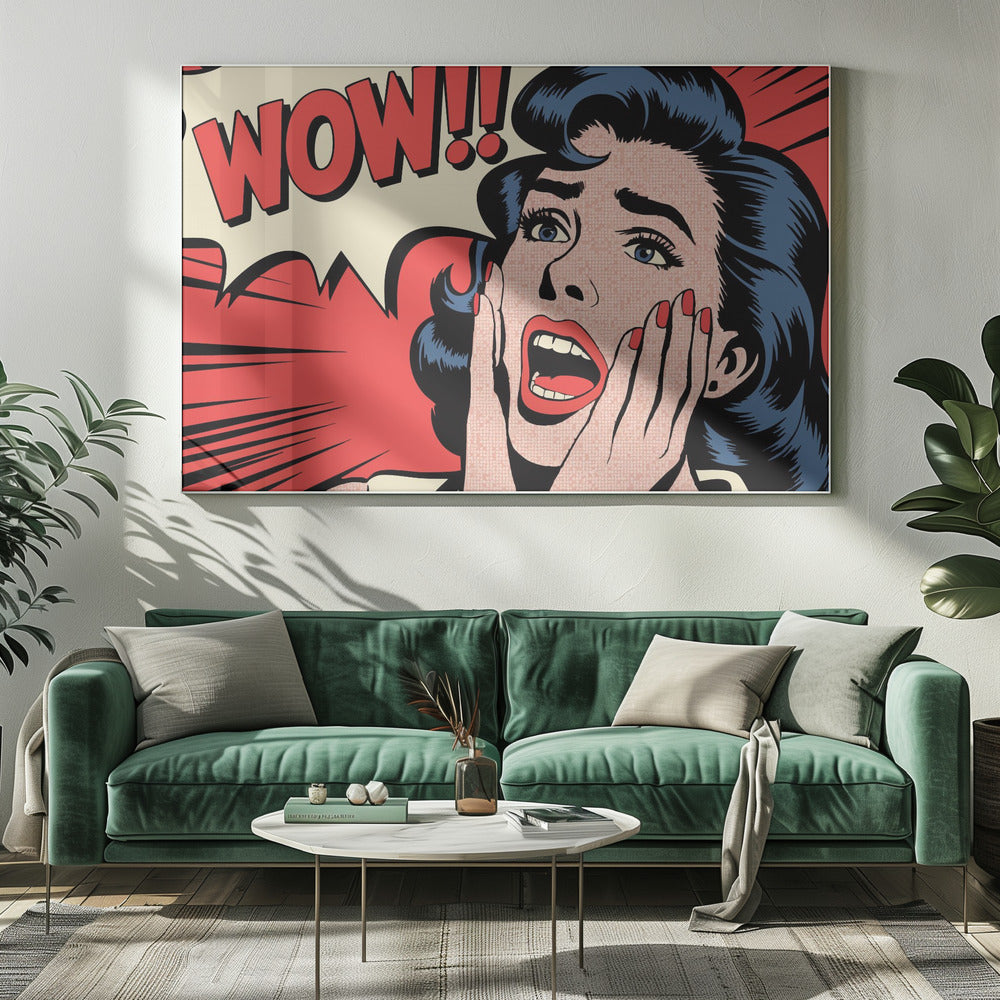 Wow - Poster / Art Print