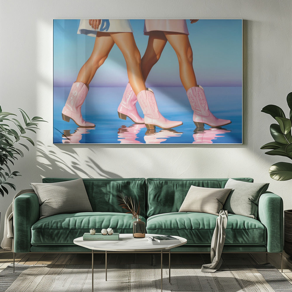Walking On Water - Poster / Art Print