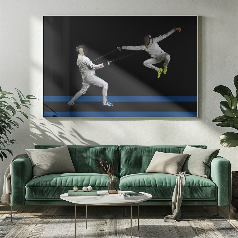 Fäktning - Poster / Art Print