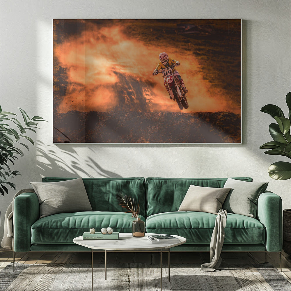 above - Poster / Art Print